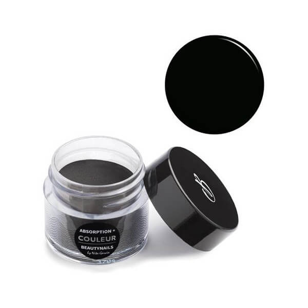 Pure black acrylic powder - 6g Beauty Nails