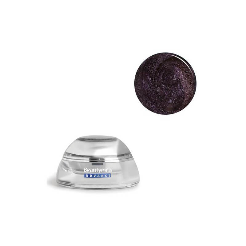 Gel uv van de kleur ultimate control - donker aubergine - 4,5 ml Beauty Nails