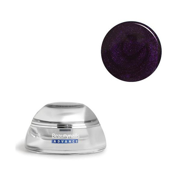 UV color gel ultimate control - galactic purple - 4.5 ml Beauty Nails