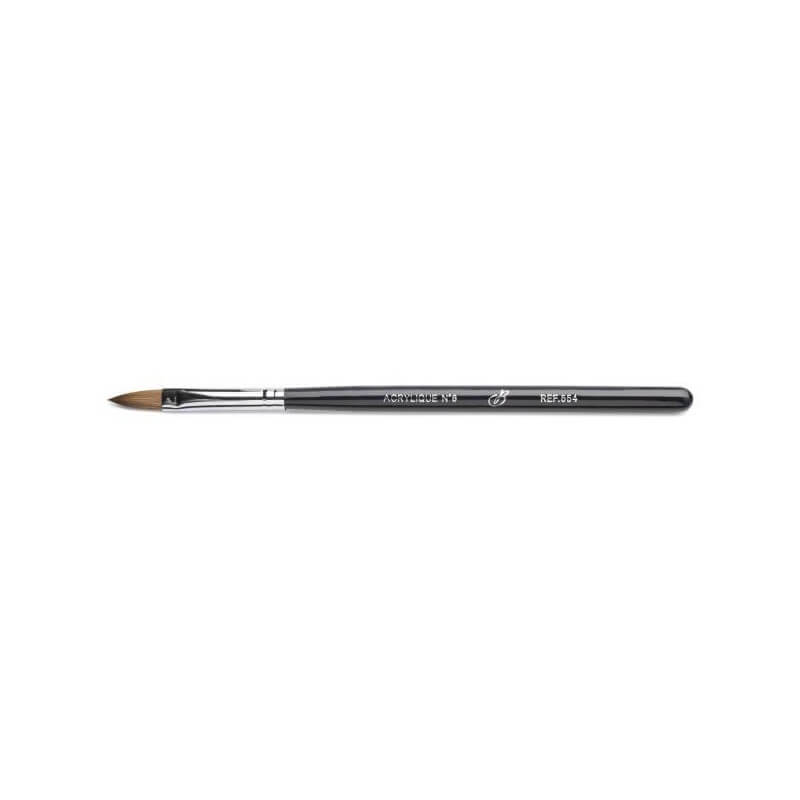 Penseel acryl nr. 8 Beauty Nails 554N-28