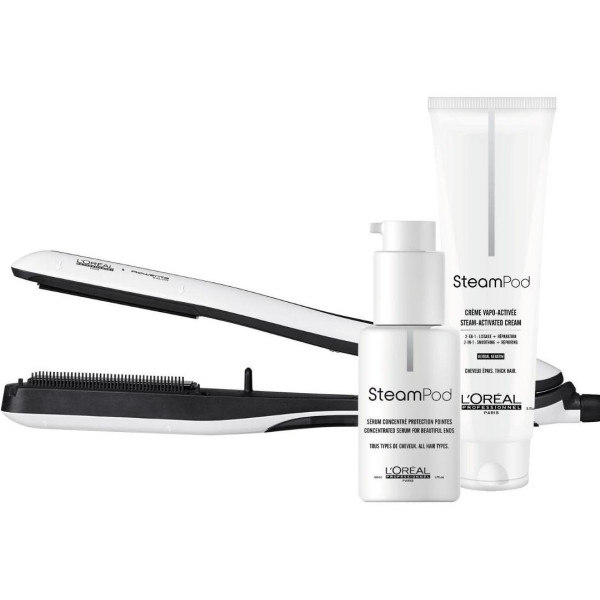 Pack Straightener Steampod  thick hair