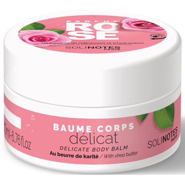 Solinotes Rose Bálsamo Corporal 200ML Solinotes Rose Bálsamo Corporal 200ML