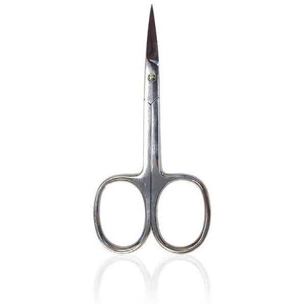 Curved cuticle tweezers by Mesauda.