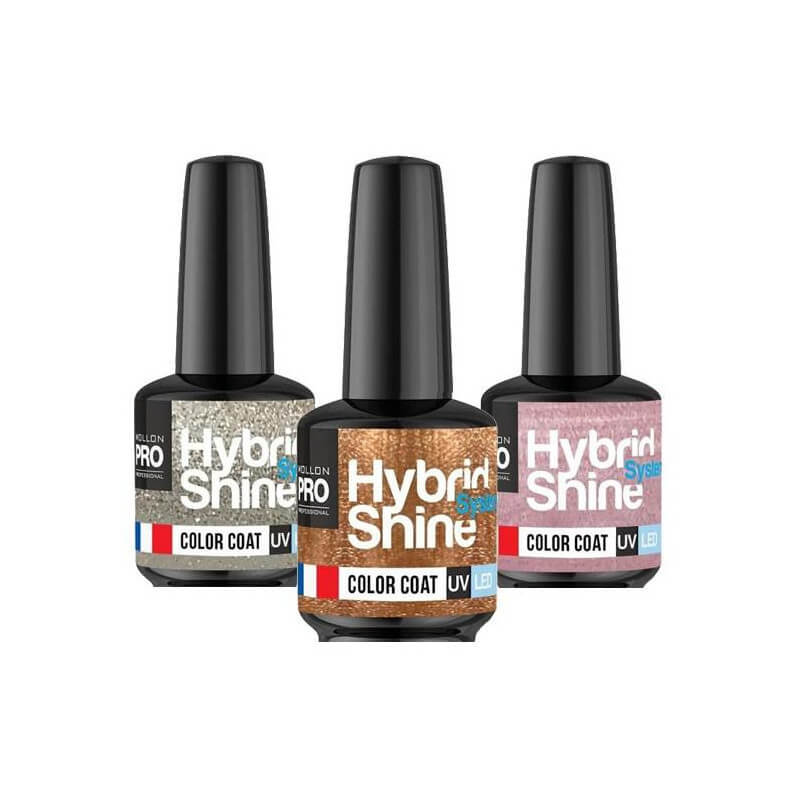 Mini Varnish Semi-Permanent Hybrid Shine Mollon Pro 8ml N ° 300