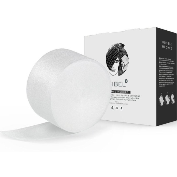 SIBEL Rouleau-papier mèche chauffant Bubble Mèche Roll 50M SIBEL