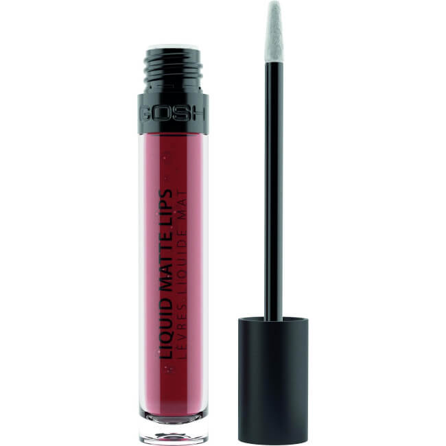 Glanzende matte lippenstift nr. 07 Nougat Crisp - Liquid Matte Lips GOSH 4ML