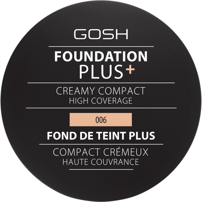 Base de maquillaje en crema n.º 06 Honey - Foundation Plus + GOSH 30ML