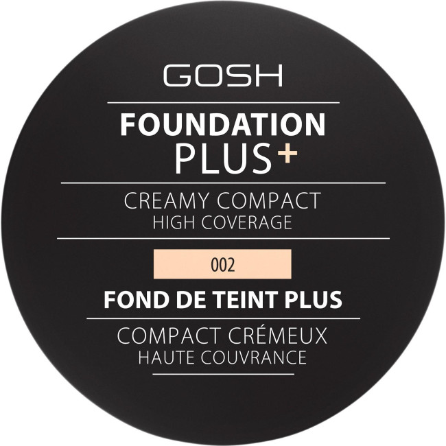 Fond de teint crème n°02 Ivory - Foundation Plus + GOSH 30ML