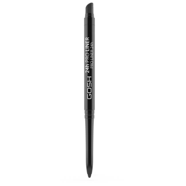 Delineador de ojos a prueba de agua n°02 Negro Carbón - 24H Pro Liner GOSH