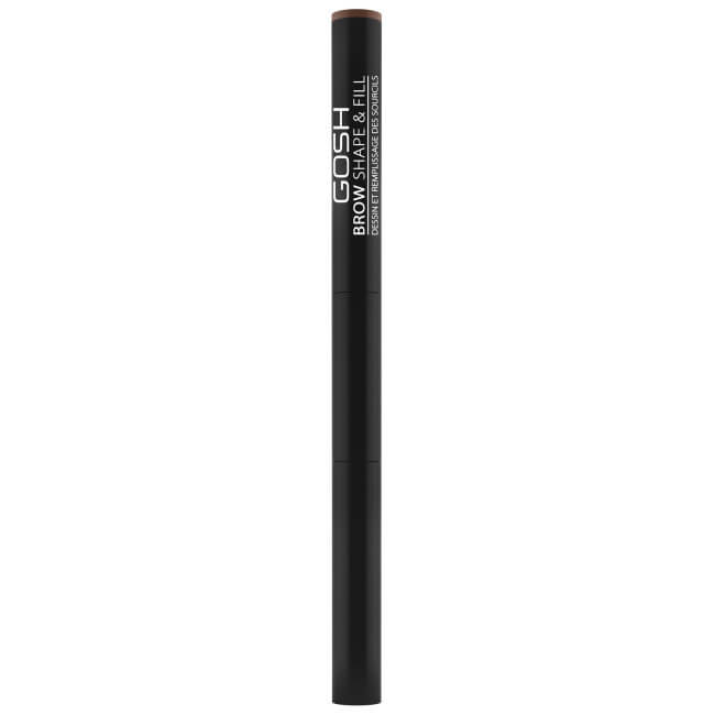 Wenkbrauwpotlood 2-in-1 nr. 01 bruin - Brow Shape & Fill GOSH