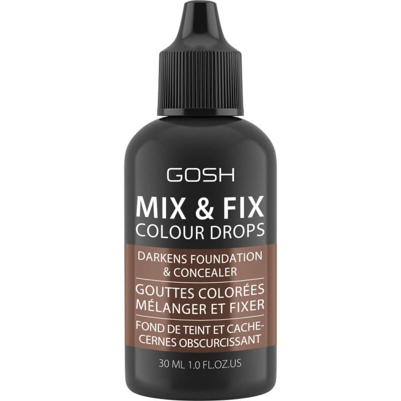 Pigmente Mix & Fix Farbtropfen Nr. 04 Dunkel von GOSH 30ML