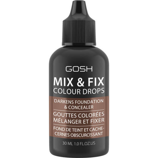 Pigmente Mix & Fix Farbtropfen Nr. 04 Dunkel von GOSH 30ML