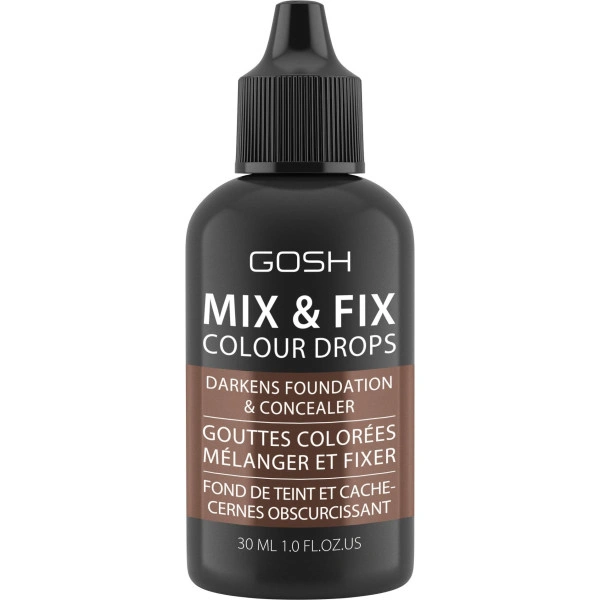 Pigmente Mix & Fix Farbtropfen Nr. 04 Dunkel von GOSH 30ML