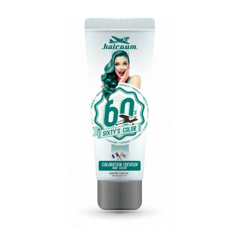 Colorazione cremosa semi-permanente Sixty's Color - Melanzana HAIRGUM 60ML