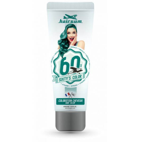 Colorazione cremosa semi-permanente Sixty's Color - Melanzana HAIRGUM 60ML