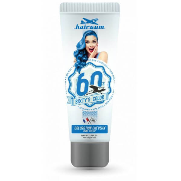 Semi-permanente crèmekleuring Sixty's Color - Smaragd HAIRGUM 60ML