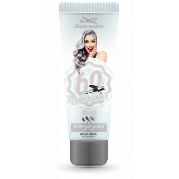 Kleurencrème Sixty's Color - Koninklijk Blauw HAIRGUM 60ML Kleurencrème Sixty's Color - Koninklijk Blauw HAIRGUM 60ML
