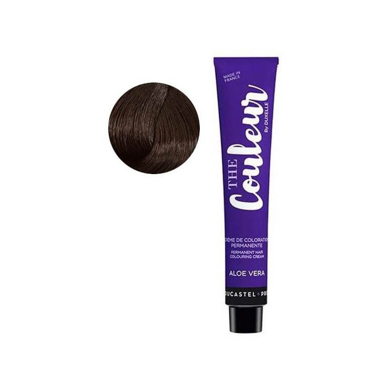 De Haarkleur Tube Kleuring 100 ML Nr. 5.52 Licht kastanjebruin met glanzend mahonie irisé Duxelle