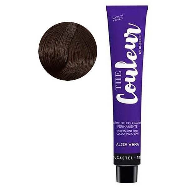 De Haarkleur Tube Kleuring 100 ML Nr. 5.52 Licht kastanjebruin met glanzend mahonie irisé Duxelle De Haarkleur Tube Kleuring 100 ML Nr. 5.52 Licht kastanjebruin met glanzend mahonie irisé Duxelle