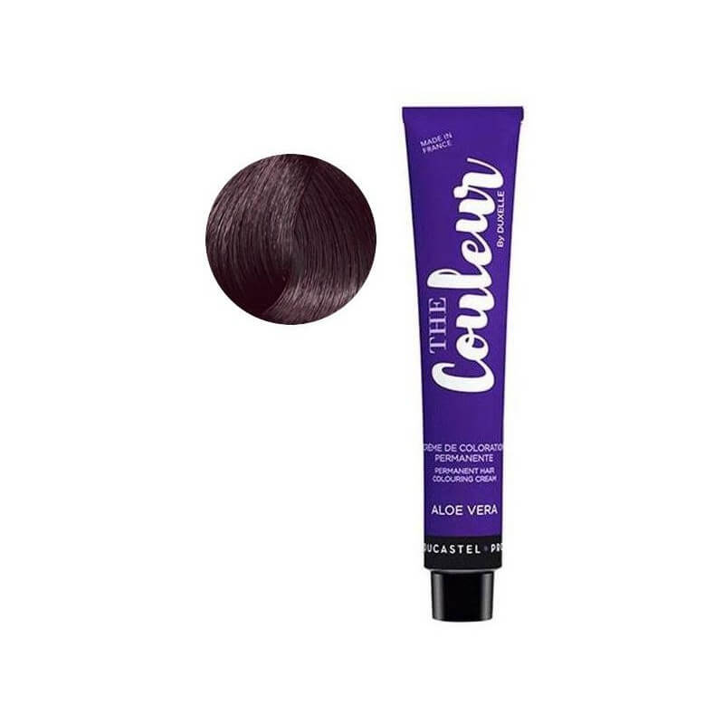 O Tubo de Coloração Couleur 100 ML N° 5.52 Castanho claro violeta Duxelle