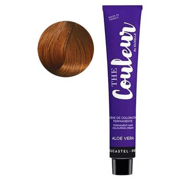 De Couleur Tube Kleuring 100 ML Nr. 7.43 Koperblond Gouden Duxelle De Couleur Tube Kleuring 100 ML Nr. 7.43 Koperblond Gouden Duxelle