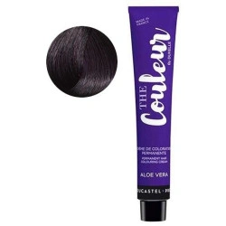 The Couleur Tube Coloration 100 ML N° 3.66 Châtain foncé violine intense Duxelle