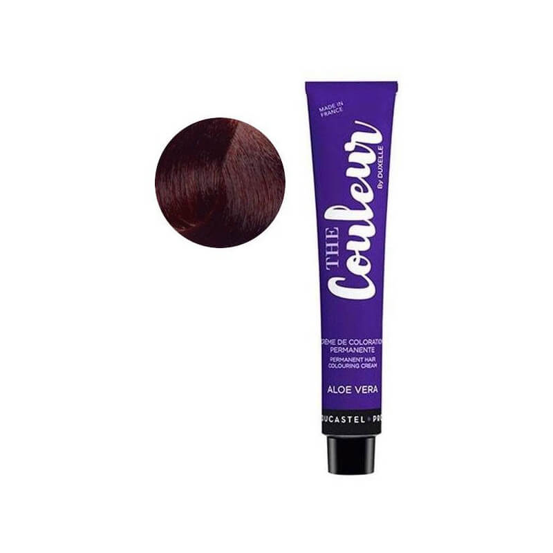 A Coloração em Tubo Couleur Coloration 100 ML N° 4.65 Castanho vermelho mogno Duxelle