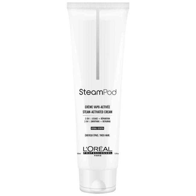 Crème de lissage cheveux épais Pro Active Steampod 150ML