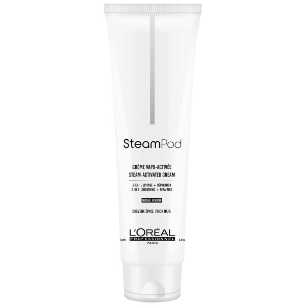 Crème de lissage cheveux épais Pro Active Steampod 150ML Crème de lissage cheveux épais Pro Active Steampod 150ML