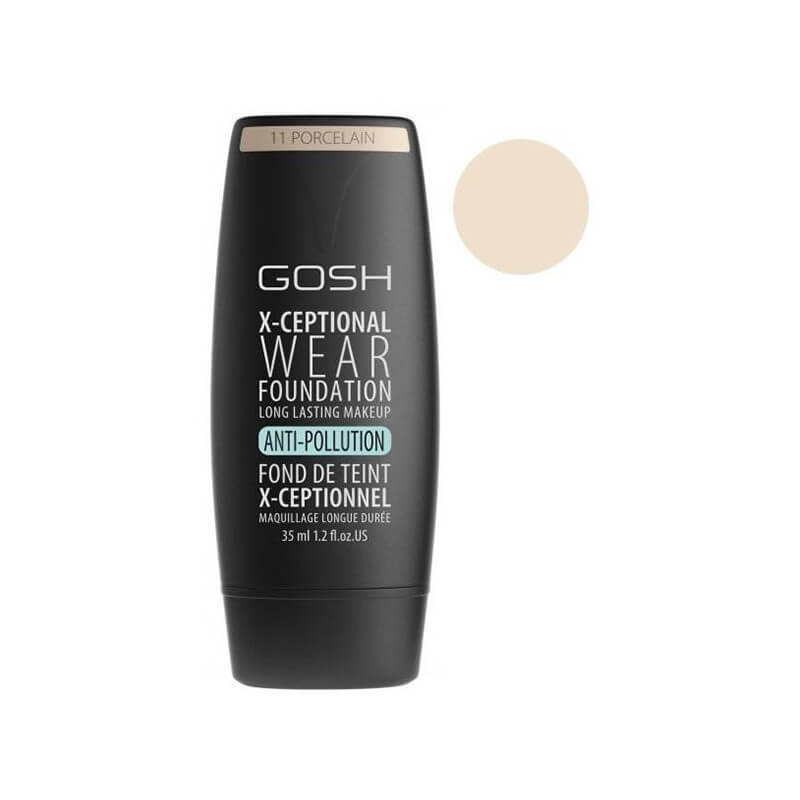 Base de maquilhagem nº 11 Porcelana - X-Ceptional GOSH 35ML