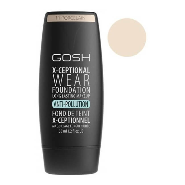 Fond de teint n°11 Porcelaine - X-Ceptional GOSH 35ML