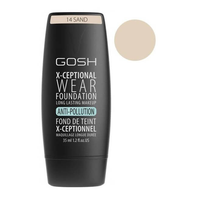 Foundation nr. 14 Sand - X-Ceptional GOSH 35ML