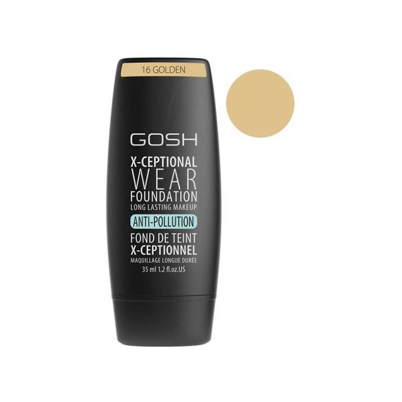 Fond de teint n°16 Golden - X-Ceptional GOSH 35ML