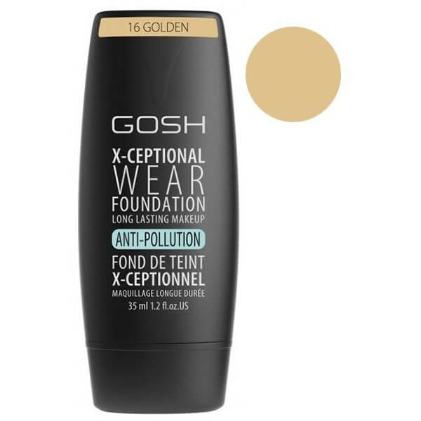 Fond de teint n°16 Golden - X-Ceptional GOSH 35ML