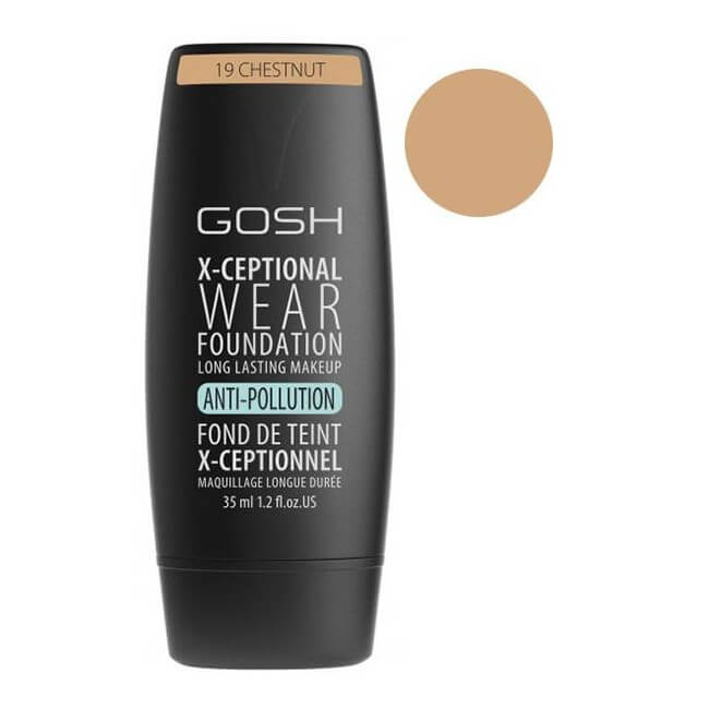 Fondotinta n°19 Chestnut - X-Ceptional GOSH 35ML