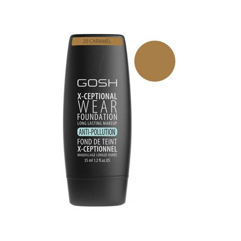 Base de maquillaje n.º 20 Caramelo - X-Ceptional GOSH 35ML