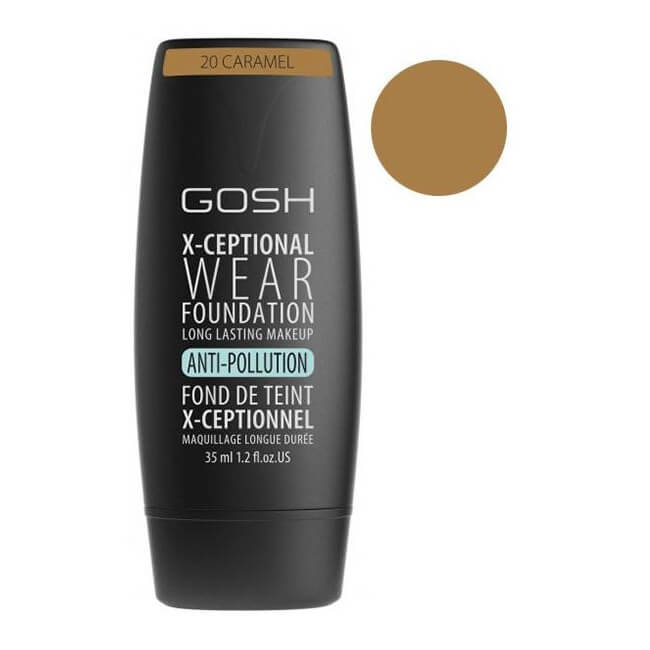 Base de maquilhagem nº20 Caramelo - X-Ceptional GOSH 35ML