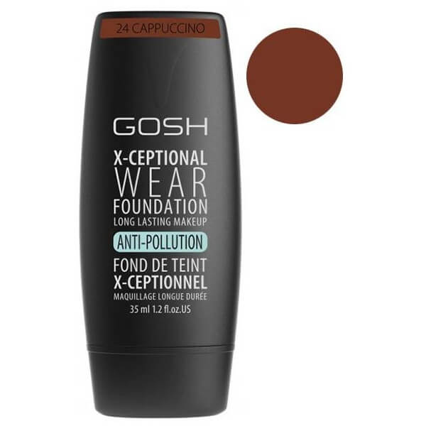 Base de maquilhagem nº24 Cappuccino - X-Ceptional GOSH 35ML Base de maquilhagem nº24 Cappuccino - X-Ceptional GOSH 35ML