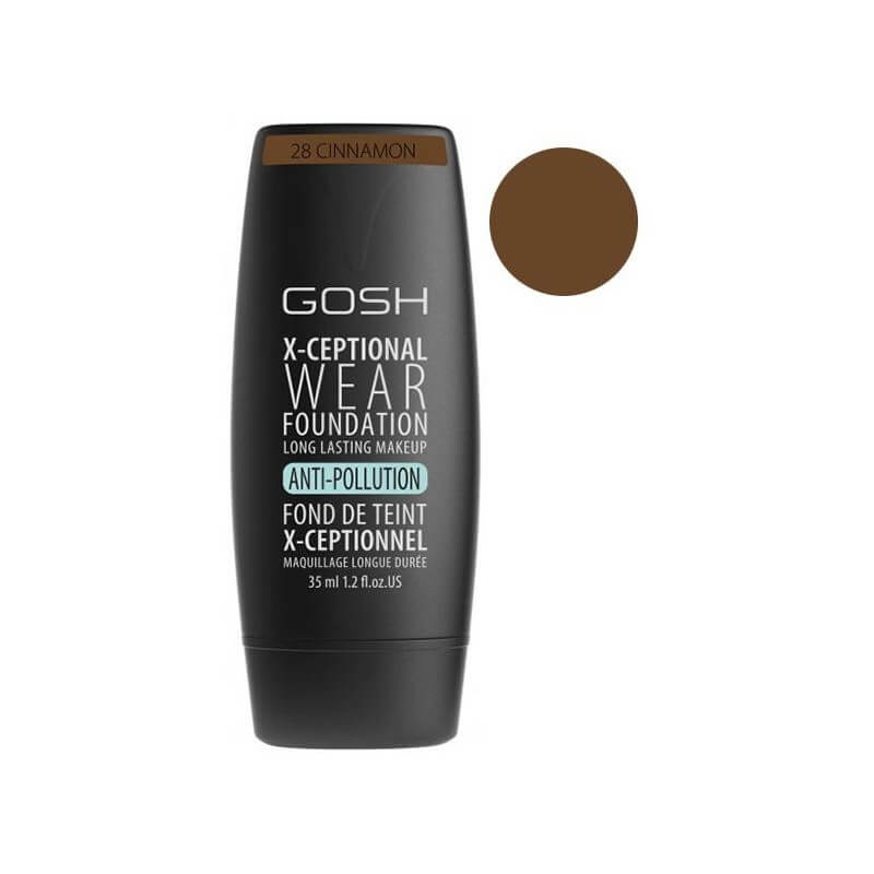 Base de maquilhagem nº 28 Canela - X-Ceptional GOSH 35ML