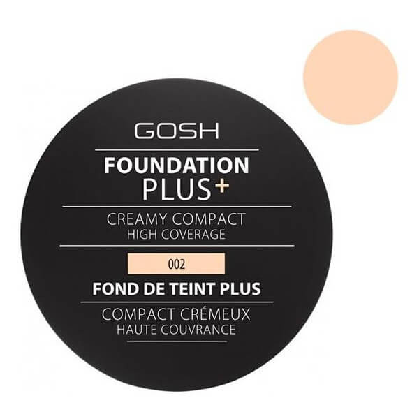 Fond de teint crème n°02 Ivory - Foundation Plus + GOSH 30ML