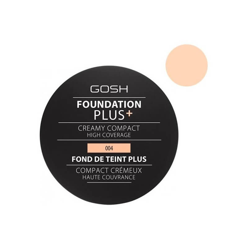 Base de maquilhagem em creme nº 04 Natural - Foundation Plus + GOSH 30ML
