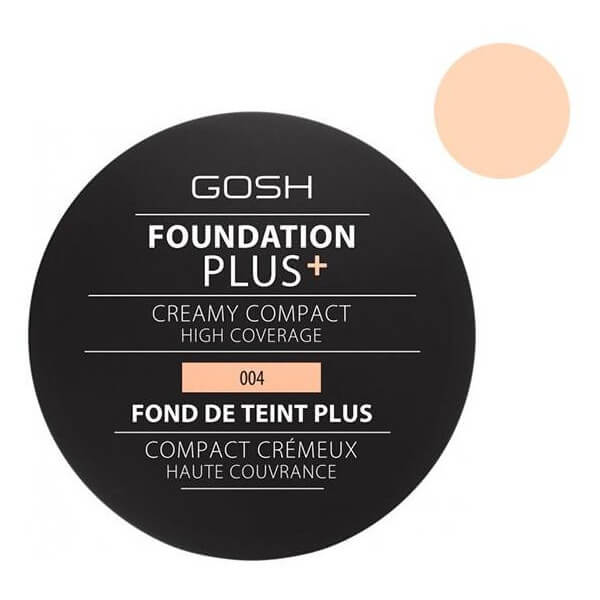 Base de maquilhagem em creme nº 04 Natural - Foundation Plus + GOSH 30ML Base de maquilhagem em creme nº 04 Natural - Foundation Plus + GOSH 30ML