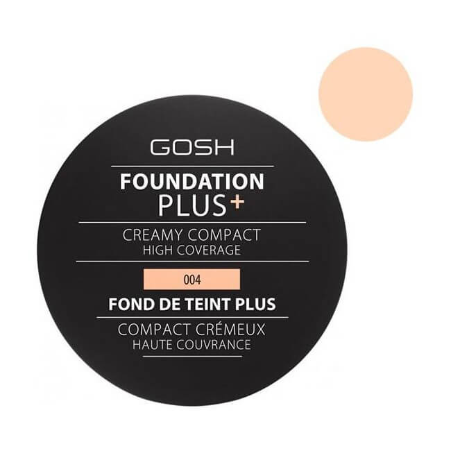 Base de maquilhagem em creme nº 04 Natural - Foundation Plus + GOSH 30ML