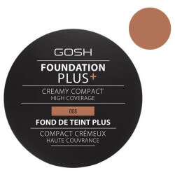 Base de maquilhagem creme nº08 Golden - Foundation Plus + GOSH 30ML
