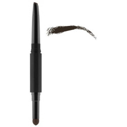 Lápis de sobrancelhas 2-em-1 nº 03 marrom escuro - Brow Shape & Fill GOSH