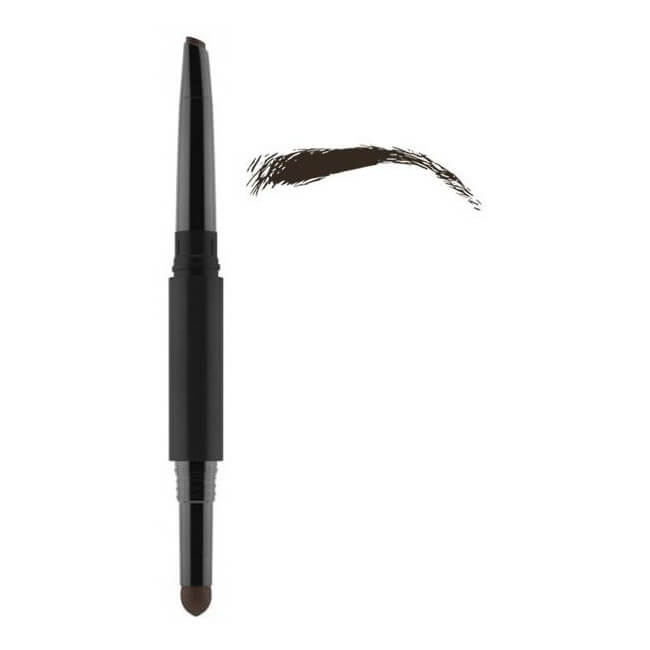 Augenbrauenstift 2-in-1 Nr. 03 Dunkelbraun - Brow Shape & Fill GOSH