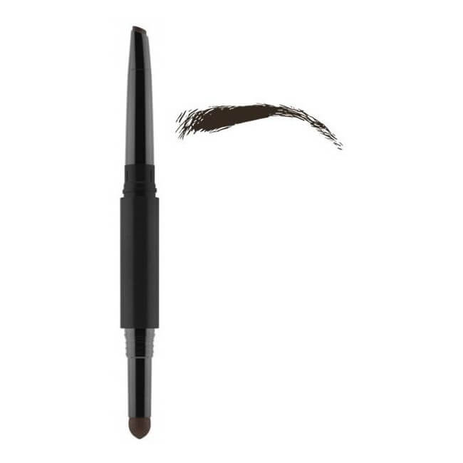Brow Shape & Fill potlood 2-in-1 nr. 03 donkerbruin - GOSH