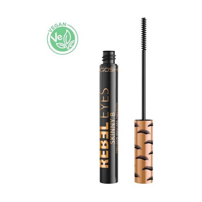 Máscara de precisão preta intensa - Rebel Eyes GOSH 6ML