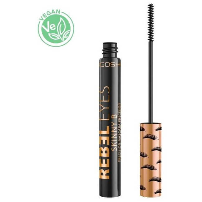 Máscara de precisão preta intensa - Rebel Eyes GOSH 6ML