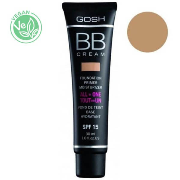 BB Cream 3 en 1 Beige oscuro de GOSH 30ML.